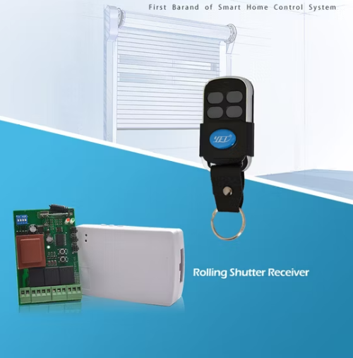 Roller shutter receiver